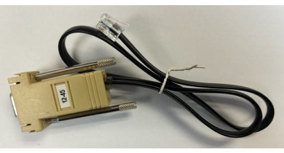 12 45 0000 RJ12 RS232 Programming Cable
