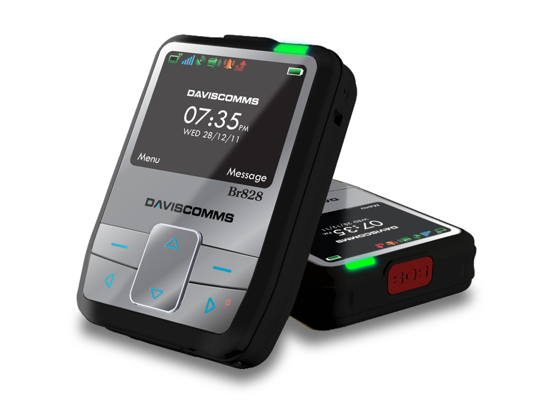 Salcom is pleased to introduce the Bravo 828 Pager with Acknowledgement Capability