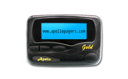 Gold AL A25 Alpha Numeric Pager