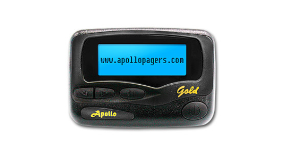 Gold AL A25 Alpha Numeric Pager